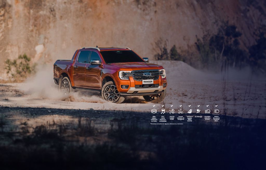Manual de propietario y especificaciones FORD RANGER 2012 2026