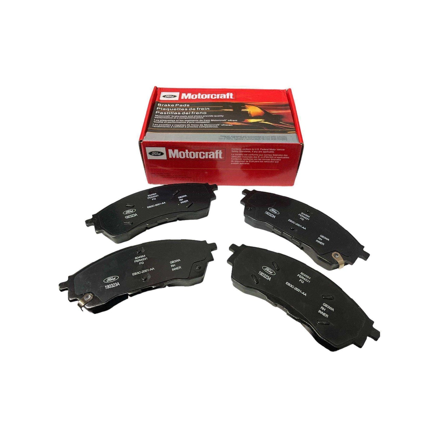 Pastillas de freno delantero Ford ranger raptor Everest bronco 2019 2026 (jb3z-2001-ab) diésel - Auto repuestos Revisa