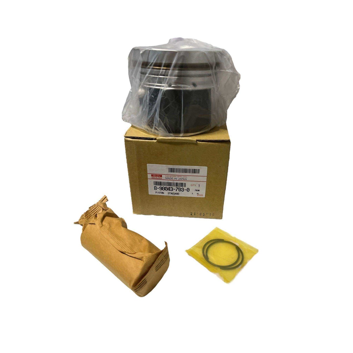 Piston Isuzu dmax mux npr nkr 4jj1 3.0l 2012 2020 (8980437030) - Auto repuestos Revisa