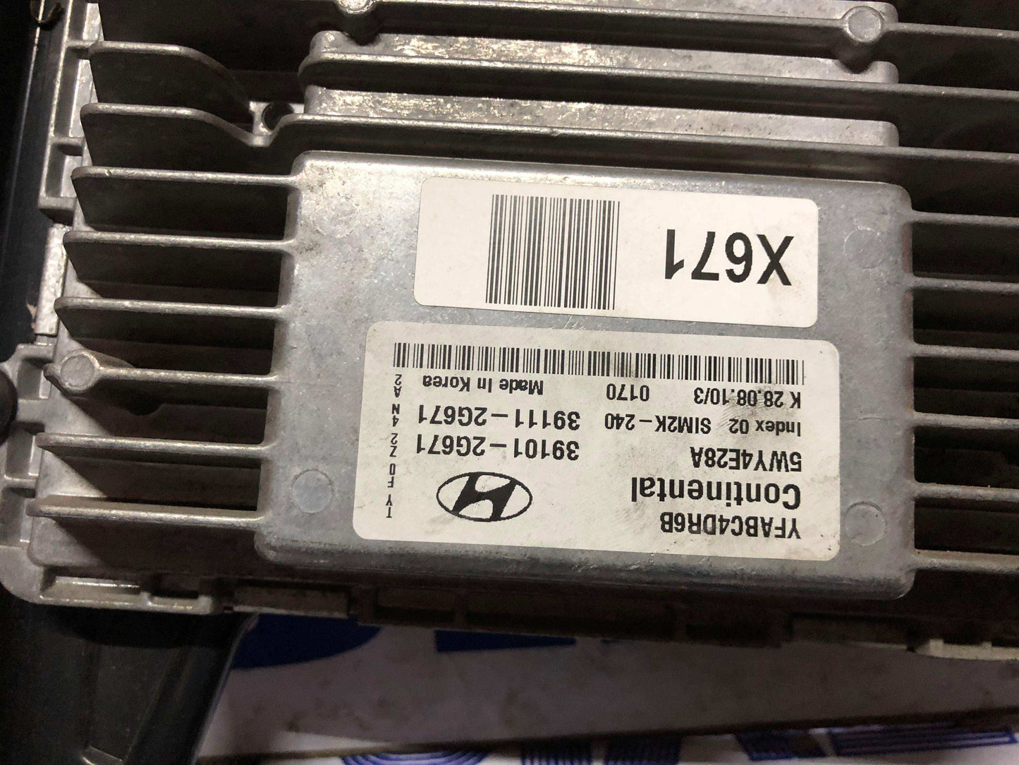 Computadora Hyundai Sonata 2011 2014 2.4 ( 39101-2g671 ) - Grupo Revisa