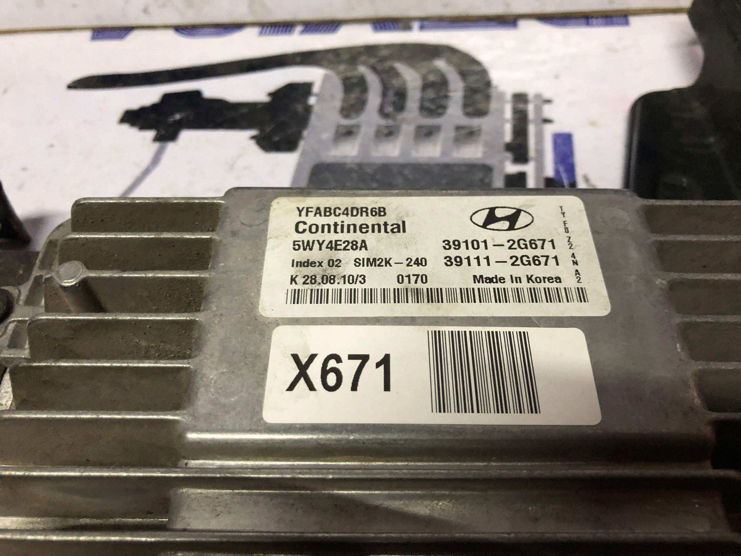 Computadora Hyundai Sonata 2011 2014 2.4 ( 39101-2g671 ) - Grupo Revisa