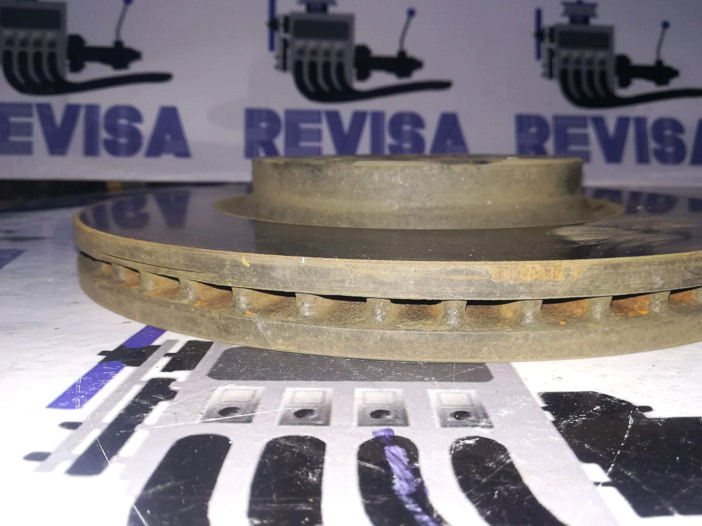 Disco delantero de Hyundai Tucson 2016-2019 (51712 01600) - Grupo Revisa