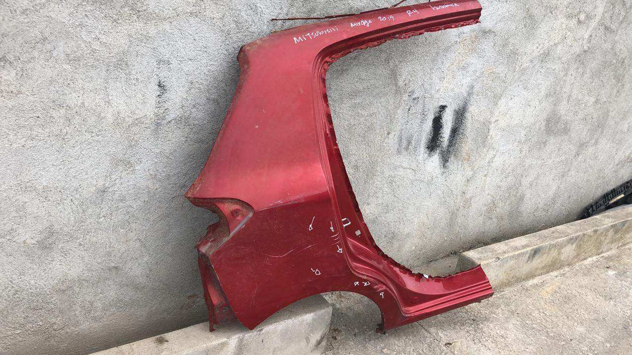 Faldon derecho Mitsubishi mirage hatchback 2014 2019 - Grupo Revisa