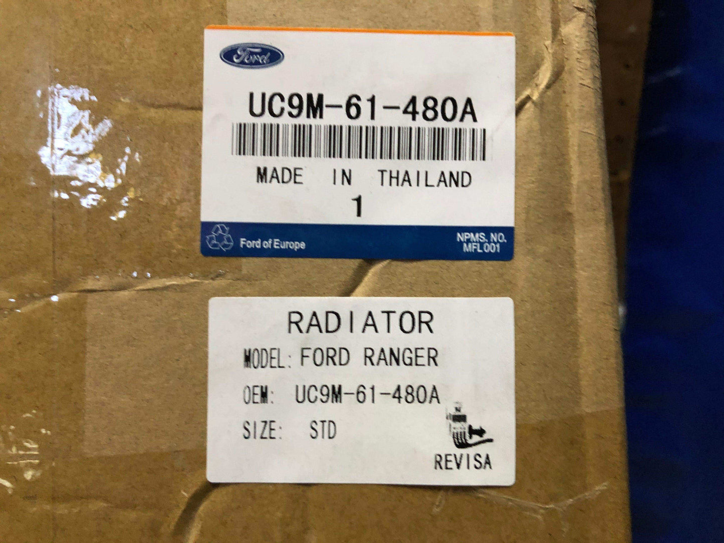 Intercooler mazda bt 50 pro / Ford ranger 2012 2020 ( uc9m-61-480a ) - Grupo Revisa