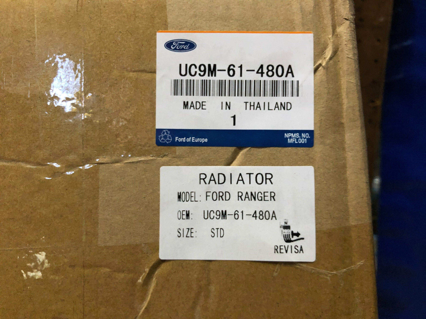 Intercooler mazda bt 50 pro / Ford ranger 2012 2020 ( uc9m-61-480a ) - Grupo Revisa