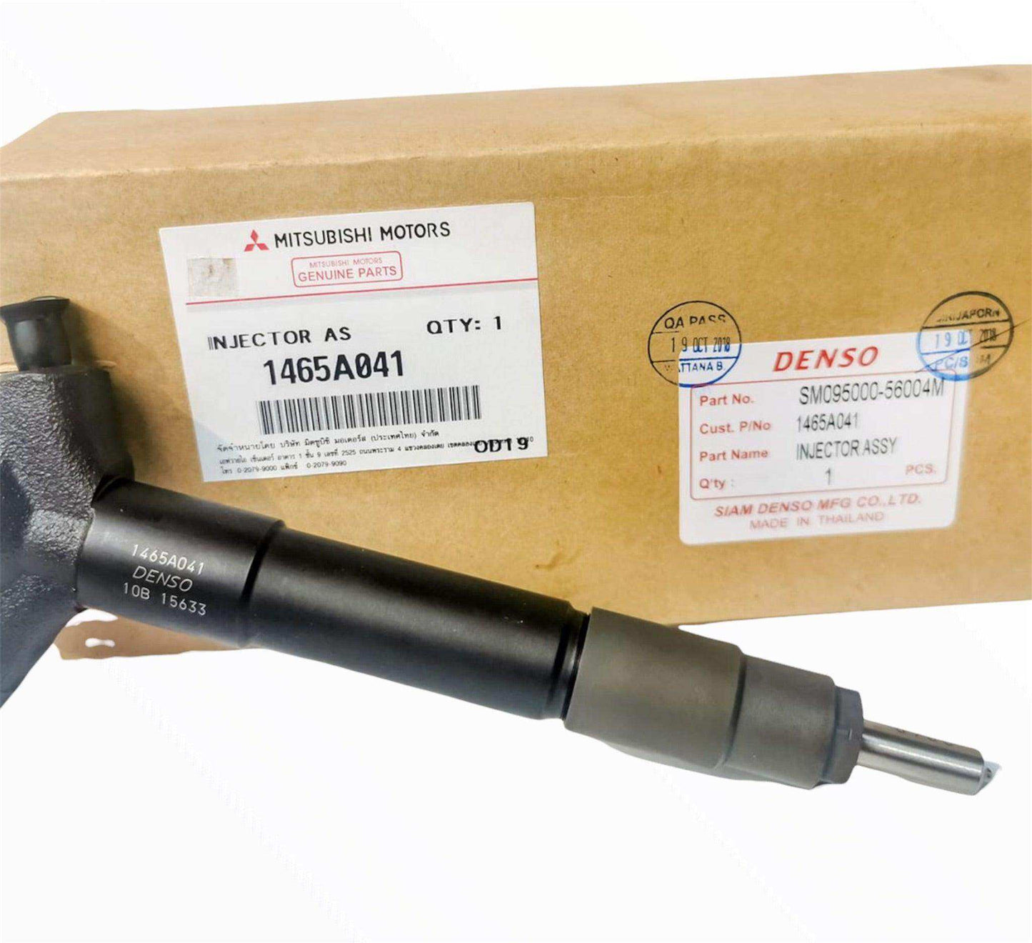 Inyector Mitsubishi l200 Montero sport 2016 2021 2.5l (1465a041) 4D56u - Auto repuestos Revisa