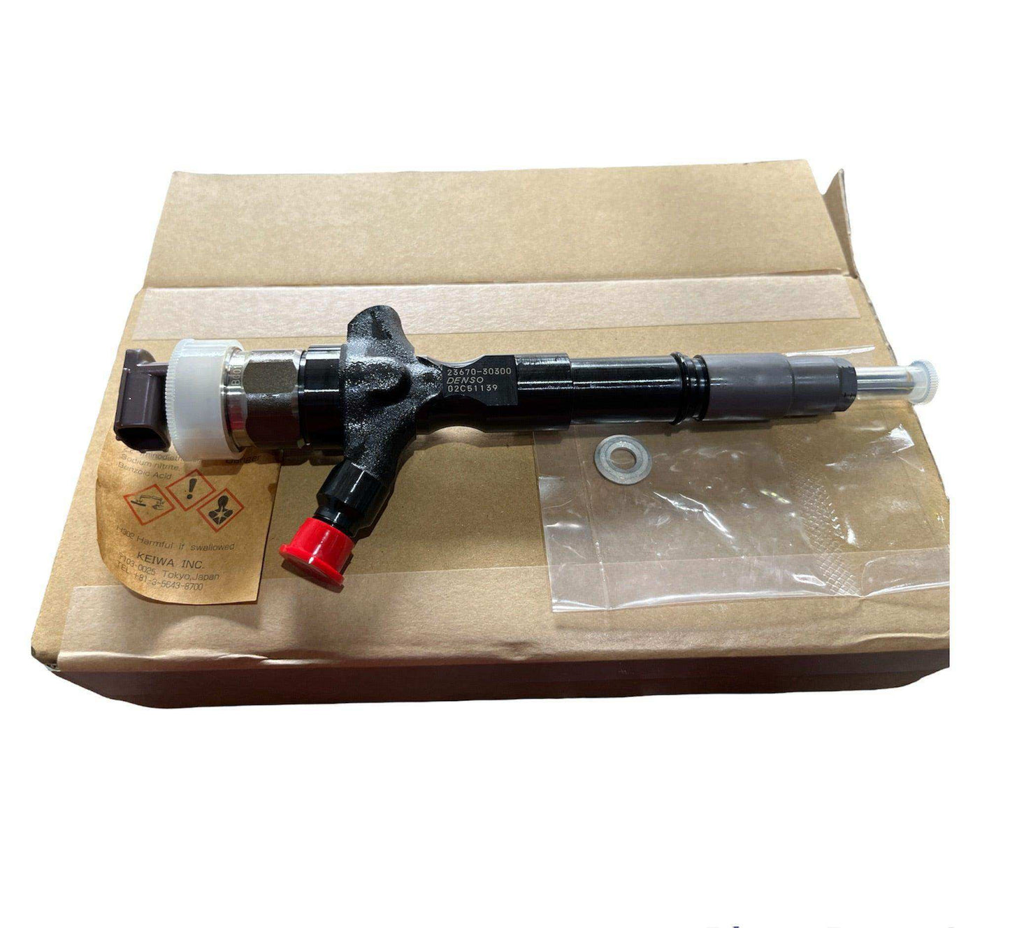 Inyector Toyota hilux hiace 2004 2015 2.5l 2KD (23670-30300)(9709500-776) DENSO - Auto repuestos Revisa
