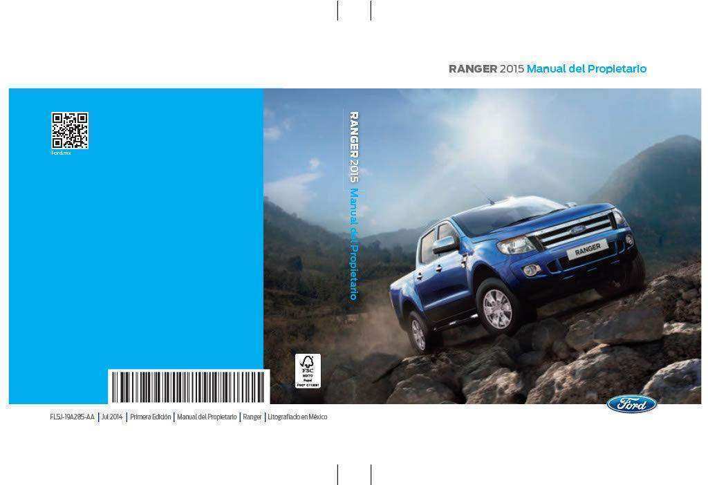 Manual de propietario y especificaciones FORD RANGER 2012 2022 - Auto repuestos Revisa