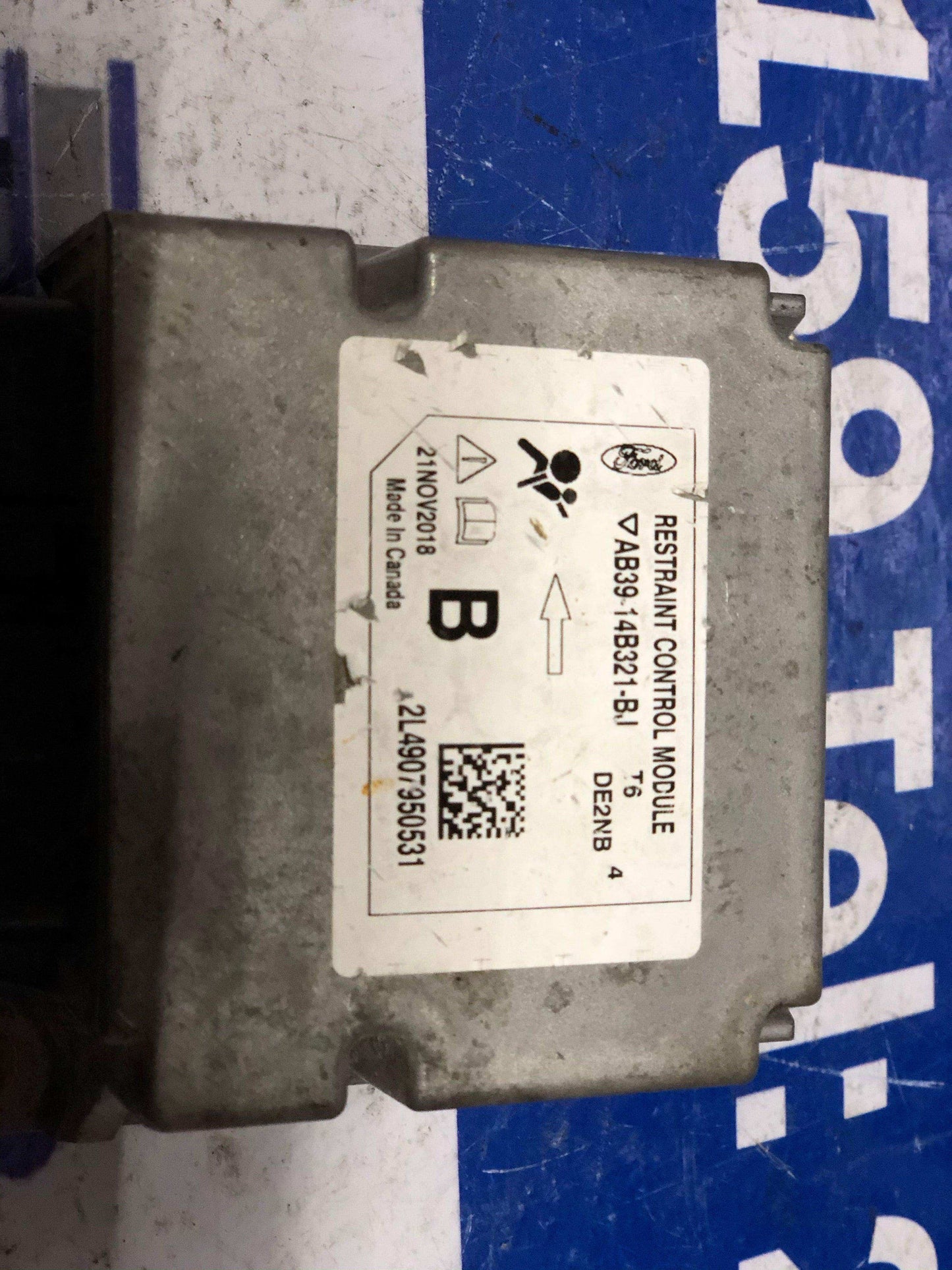 Modulo de airbag Ford ranger / Mazda bt 50 pro t6 t7 ( RESETEAR ) ( ab39-14b321-bj ) 2012 2020 - Grupo Revisa