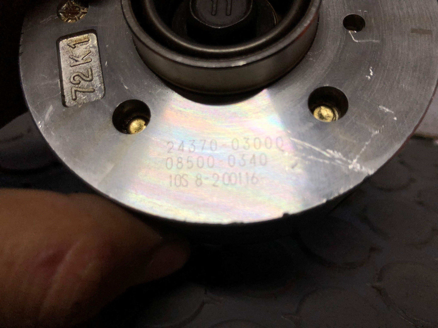 Polea de eje de levas de escape Hyundai grand i10 / Kia picanto 2014 2020 (24370-03000) 1.2l - Grupo Revisa