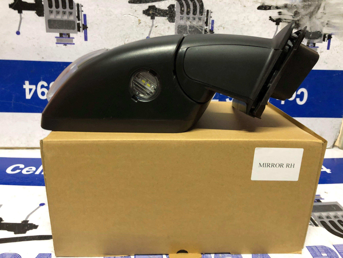Retrovisor derecho Ford ranger 2012 2020 (9 espigas) - Grupo Revisa