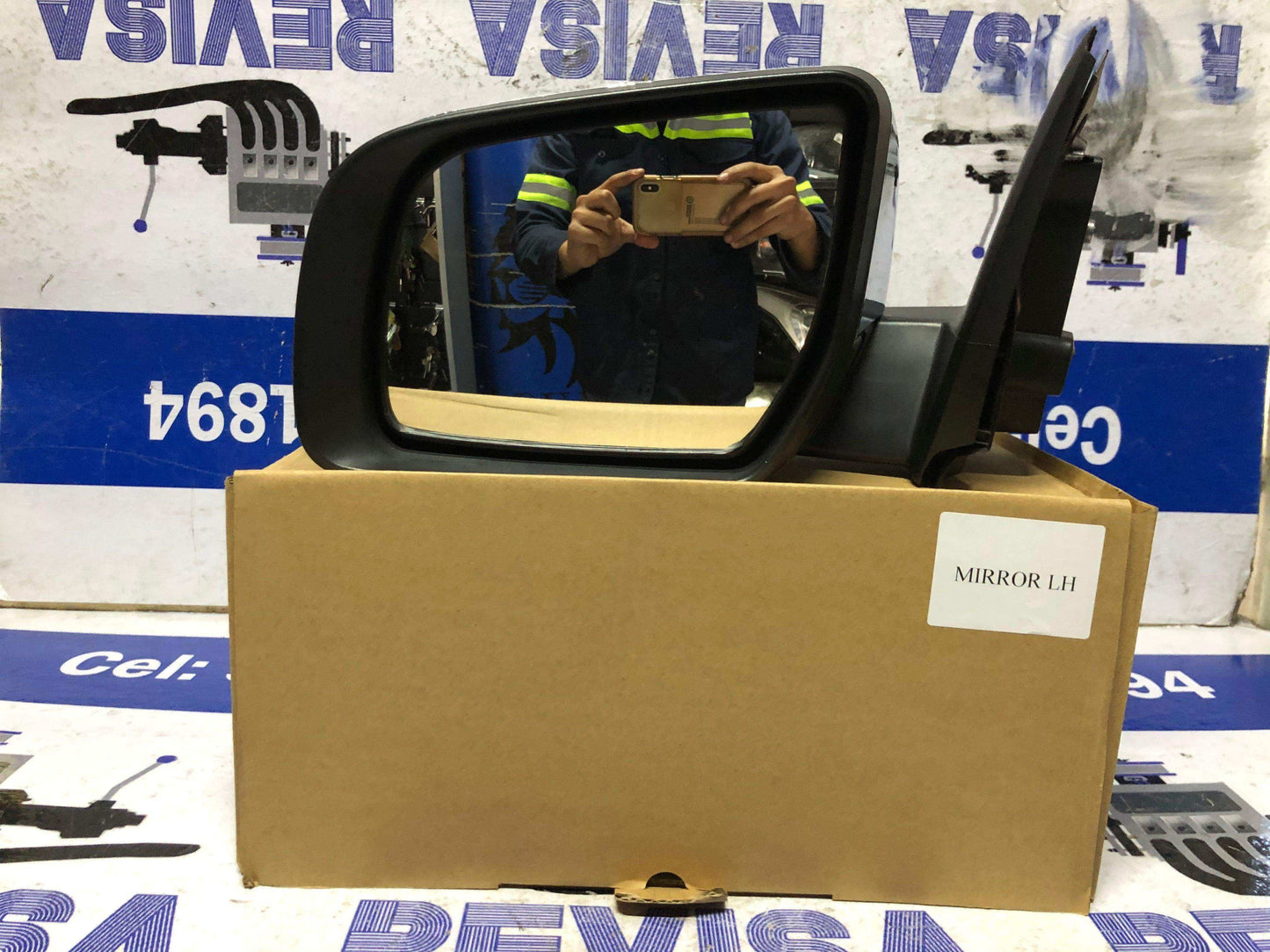 Retrovisor izquierdo Ford ranger 2012 2020 ( 9 espigas ) - Grupo Revisa