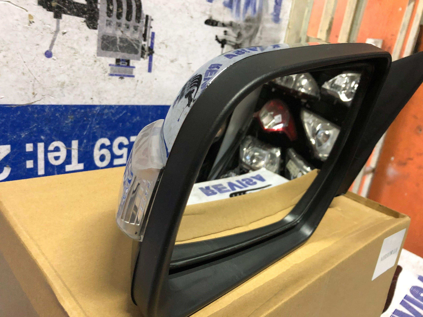 Retrovisor izquierdo Ford ranger 2012 2020 ( 9 espigas ) - Grupo Revisa
