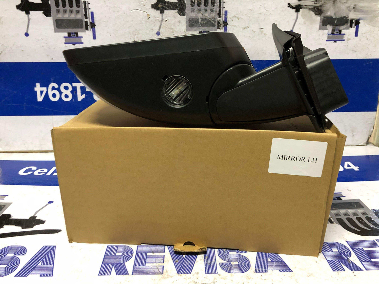 Retrovisor izquierdo Ford ranger 2012 2020 ( 9 espigas ) - Grupo Revisa