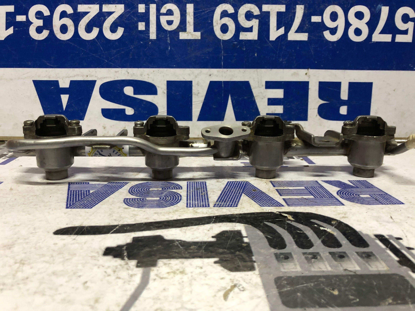 Riel de inyectores Nissan Frontier urvan 1998 2004 2.4l gasolina - Grupo Revisa