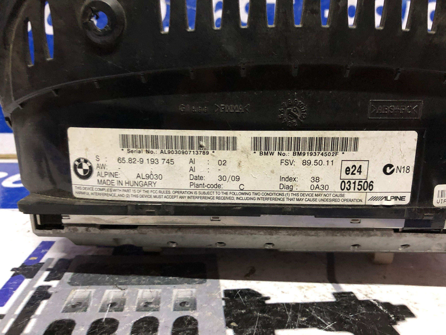 Tablero velocímetro bmw 328xi 3 series e90 2006 2009 ( 65 82-9 193 745 ) - Grupo Revisa