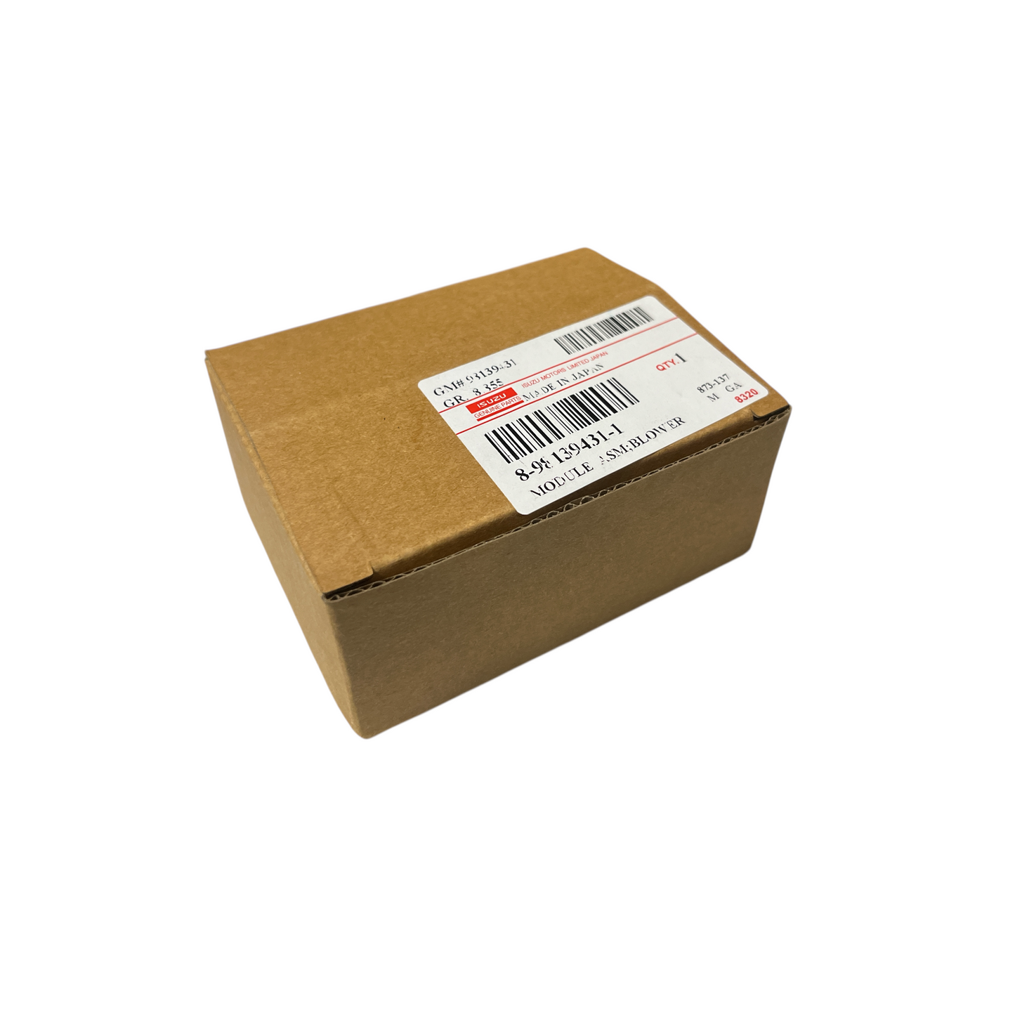 A/c blower resistance Isuzu dmax mux 2012 2019 (898139431)