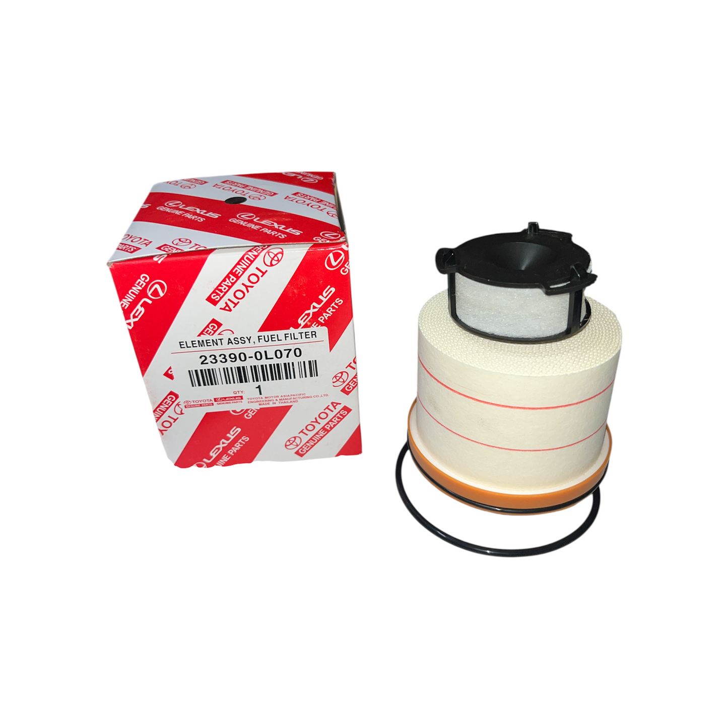 Diesel filter for Toyota Hilux Fortuner Land Cruiser Hiace 2015-2026 (23390-0L070) 1KD 2KD 1GD 2GD