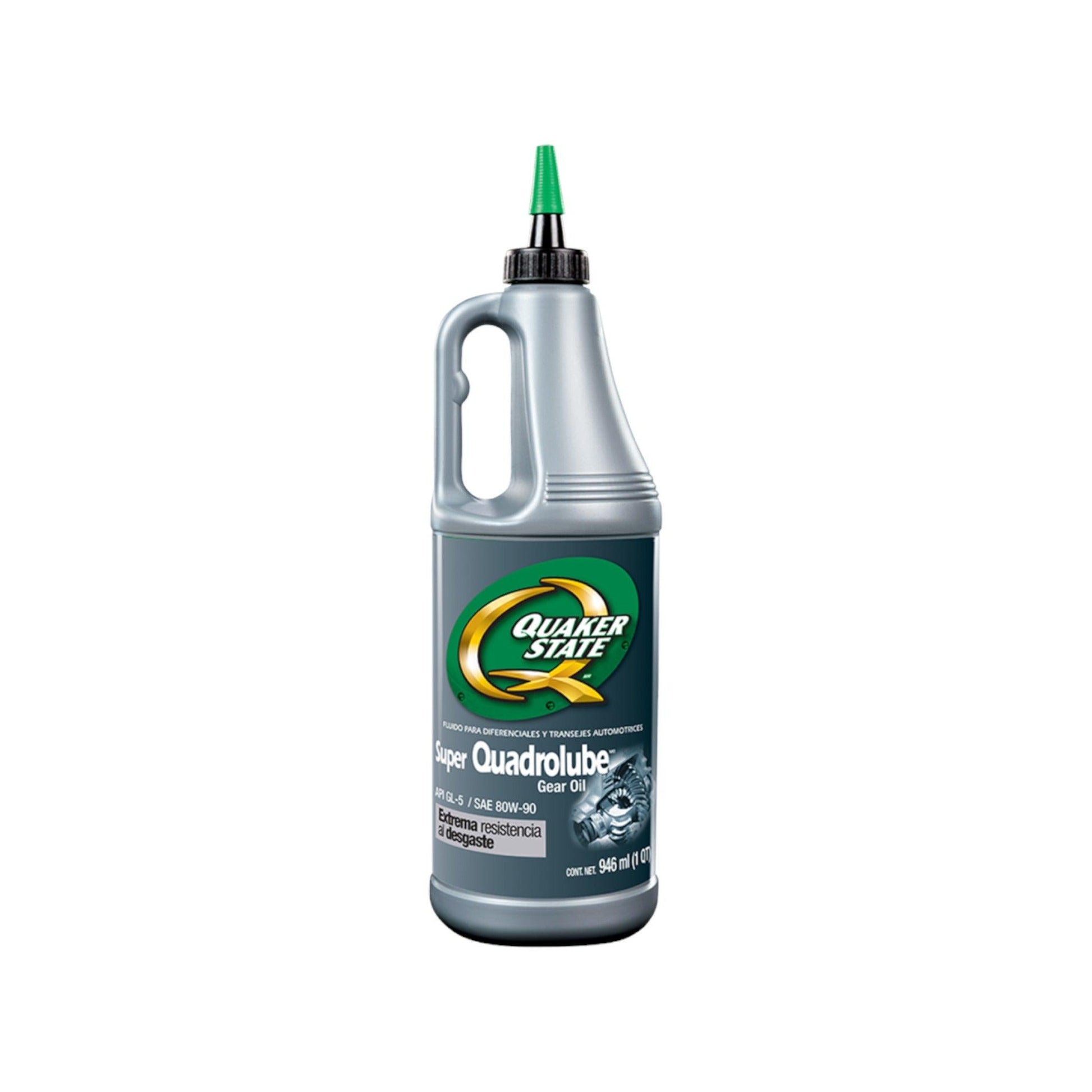 aceite de diferencial y transejes quaker state super quadrolube 85w-90 946ml - Auto repuestos Revisa 