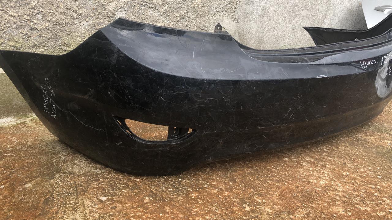 Bumper trasero Hyundai accent sedan 2012 2018 - Grupo Revisa 