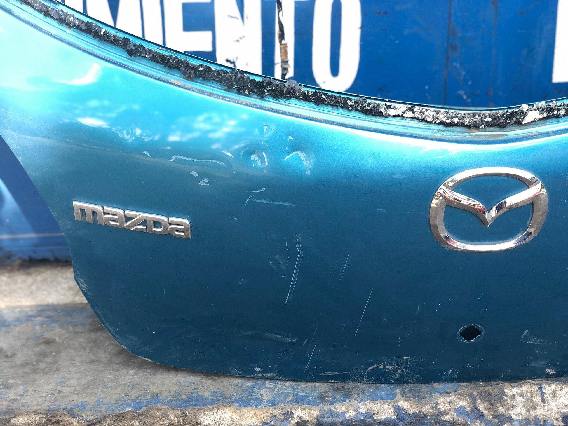 Compuerta baúl Mazda 2 hatchback 2007 2015 lámina - Grupo Revisa 