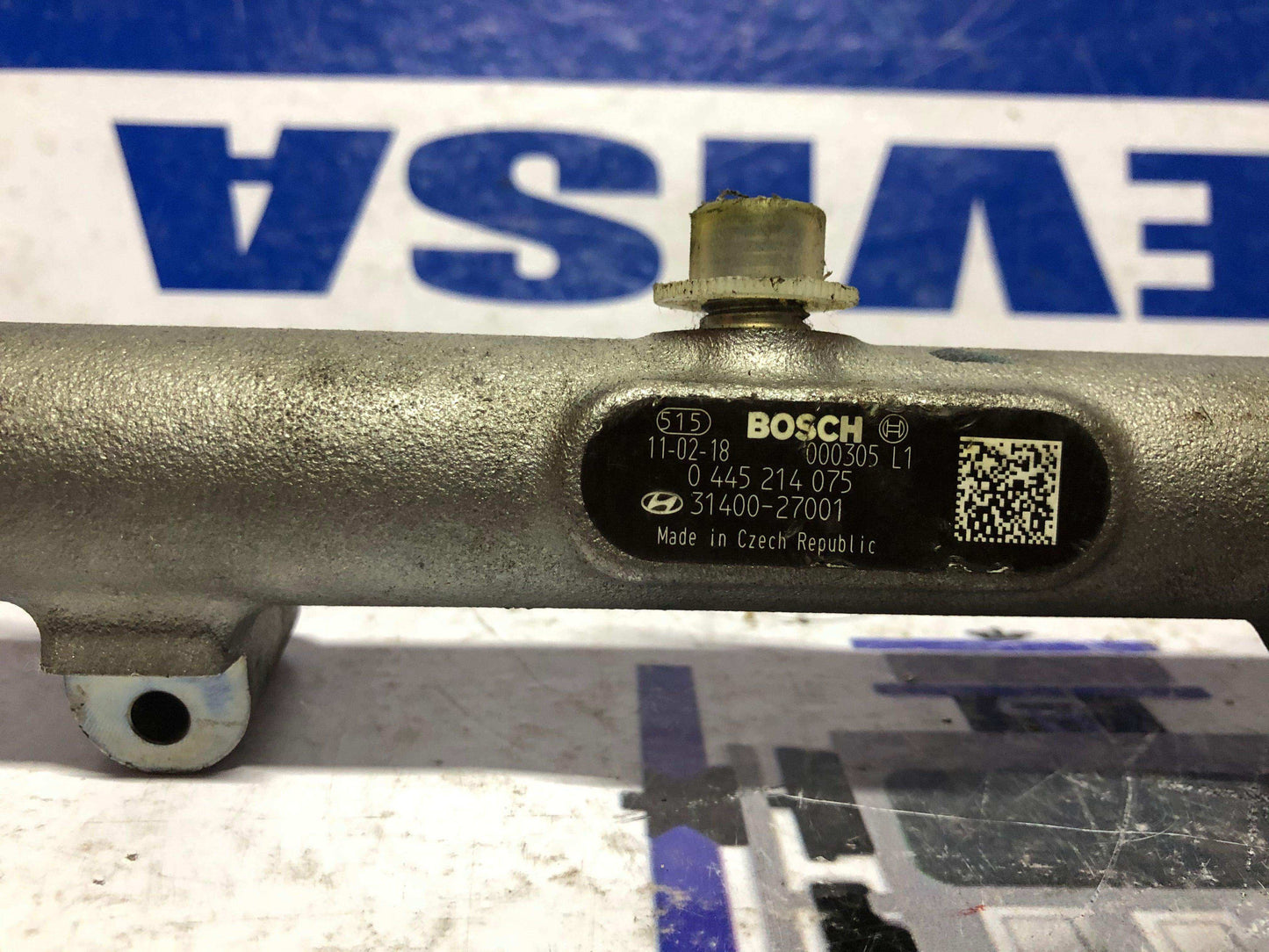 Riel de inyectores Hyundai Tucson Santa Fe / Kia Sorento Sportage 2.0 diesel motor D4EA 2004 2009( 31400-27001 ) - Grupo Revisa 