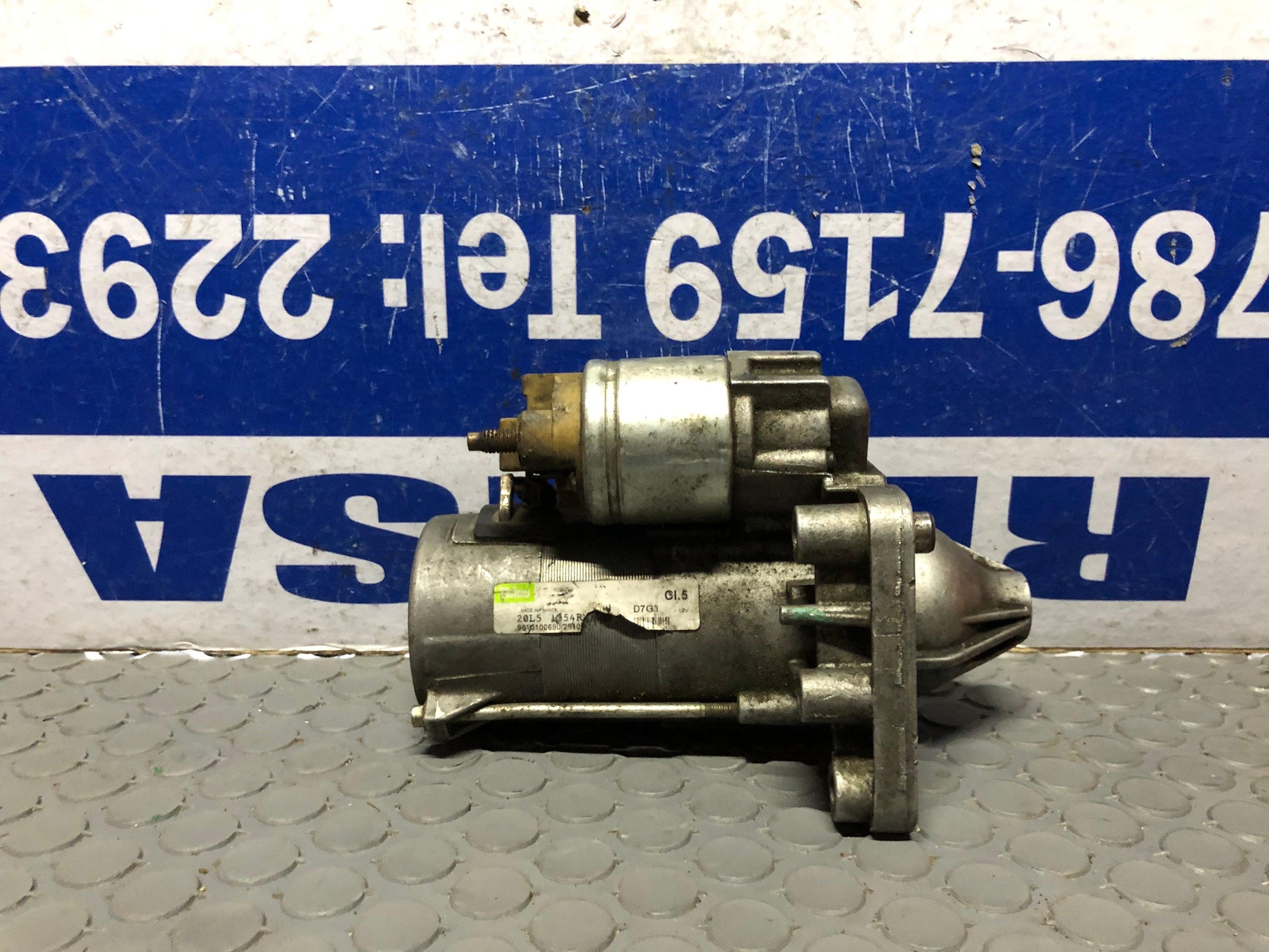 Starter Peugeot 307 2004 2008 (9615100680) - Grupo Revisa 