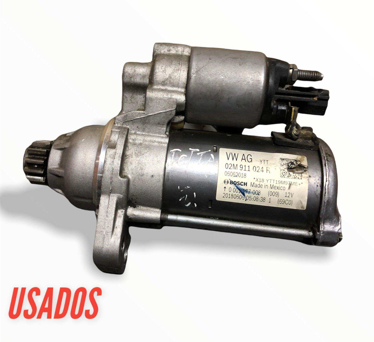 Starter Volkswagen Jetta | Tiguan | golf | saveiro | beetle 2015 2022 14v (02M 911 024 R) - Grupo Revisa 
